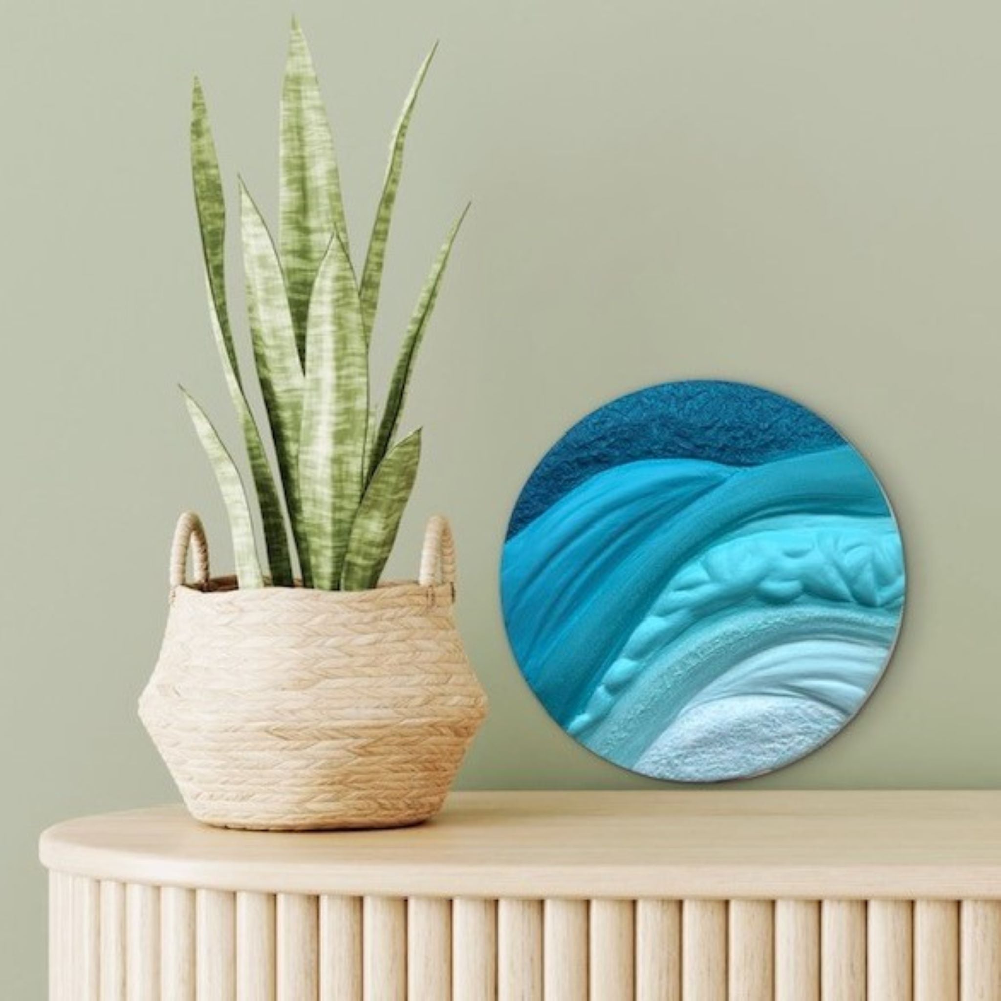 Beneath the Waves (30cm diametre)