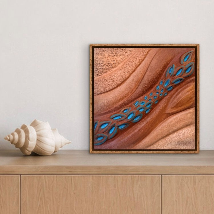 Beneath the Surface (30.5 x 30.5cm)