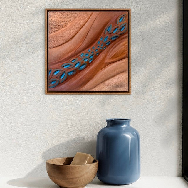 Beneath the Surface (30.5 x 30.5cm)